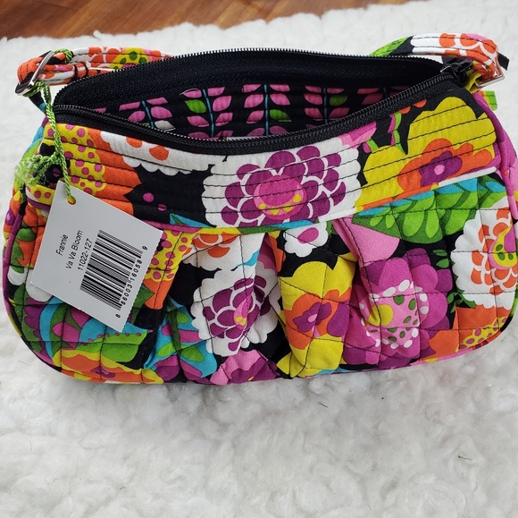 NWT VERA BRADLEY Va Va Bloom Frannie Crossbody Bag Purse - Picture 10 of 14